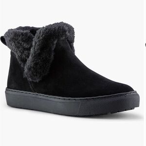 Cougar Black Faux Fur Winter Boots